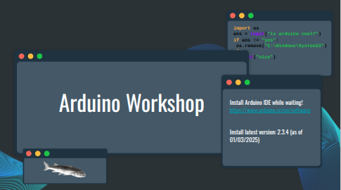 Arduino Workshop Slides